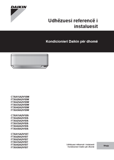 CTX,FTXA15-50AW,AS,AT_4PSQ518023-3A_2018_02_Installer Reference guide_Albanian download